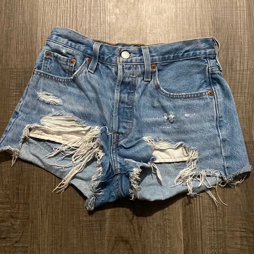501 ORIGINAL FIT HIGH RISE WOMEN'S SHORTS